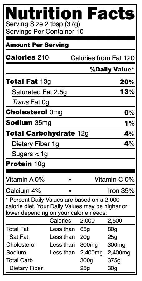 FREATS Chocolate Hazelnut Spread, No Sugar Added